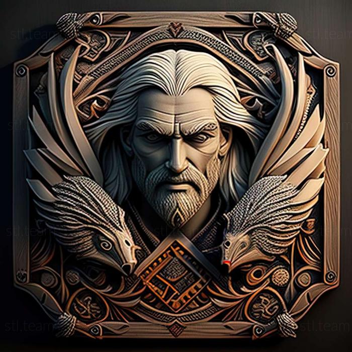 3D model The Witcher Battle Arena game (STL)